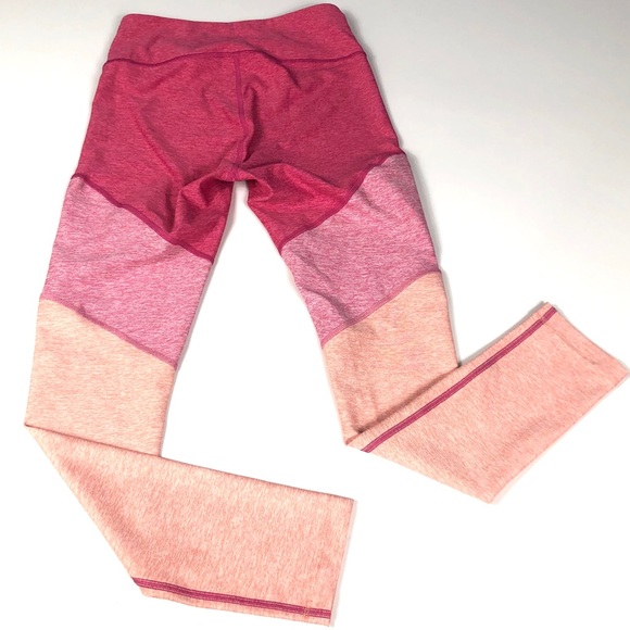 *Not for Sale* Outdoor Voices Pink Colorblock 7/8 Leggings Small - Picture 5 of 7